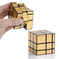 Thumbnail for QY Mirror Speed Cube 3x3 Silver/Golden