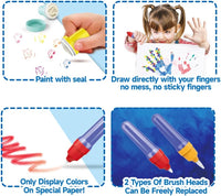 Toddlers Magical Color Painting Set