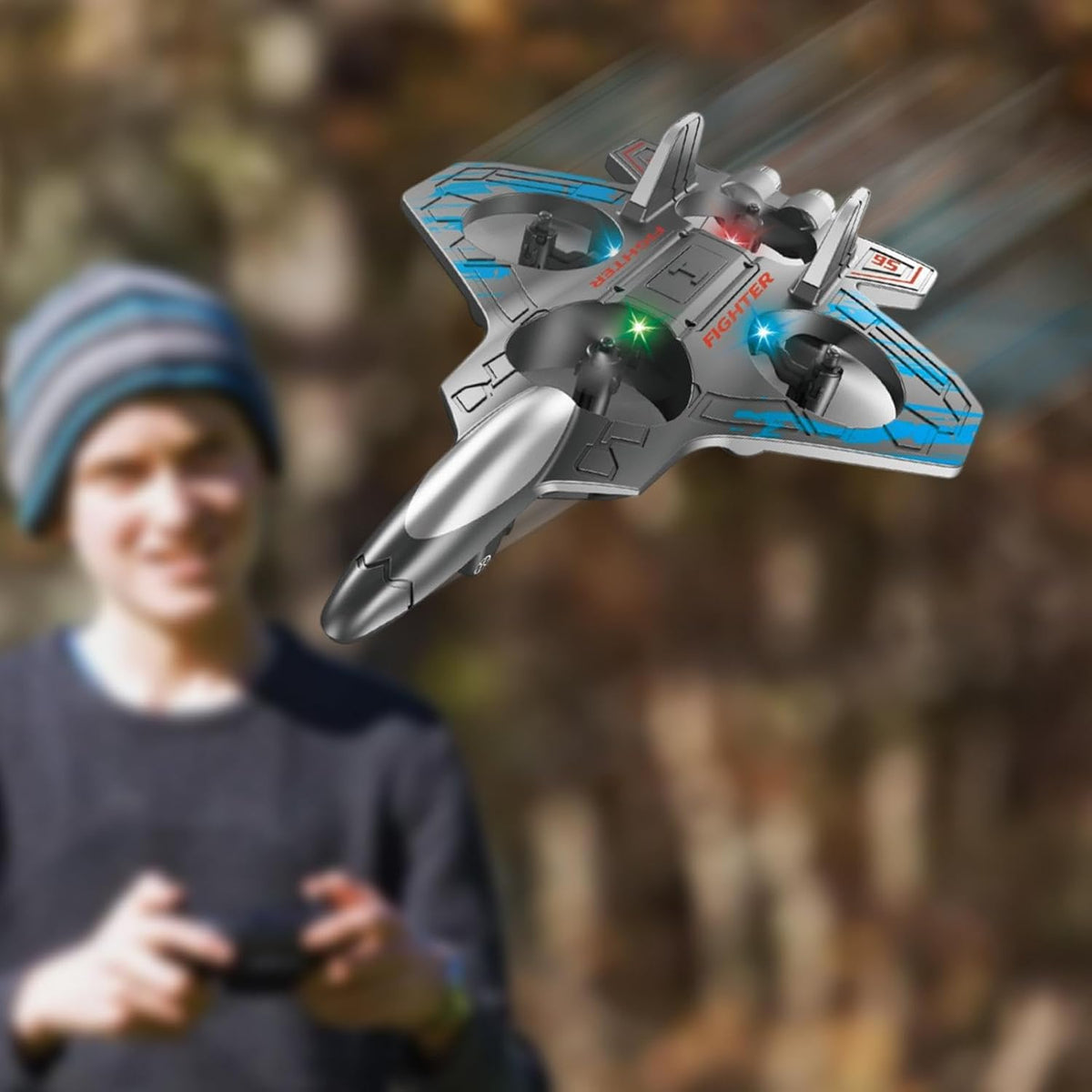 2.4GHz RC Fighter Plane Model