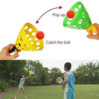 Catapult Ball Throw & Catch Sport Bouncing Toy - 2Pcs