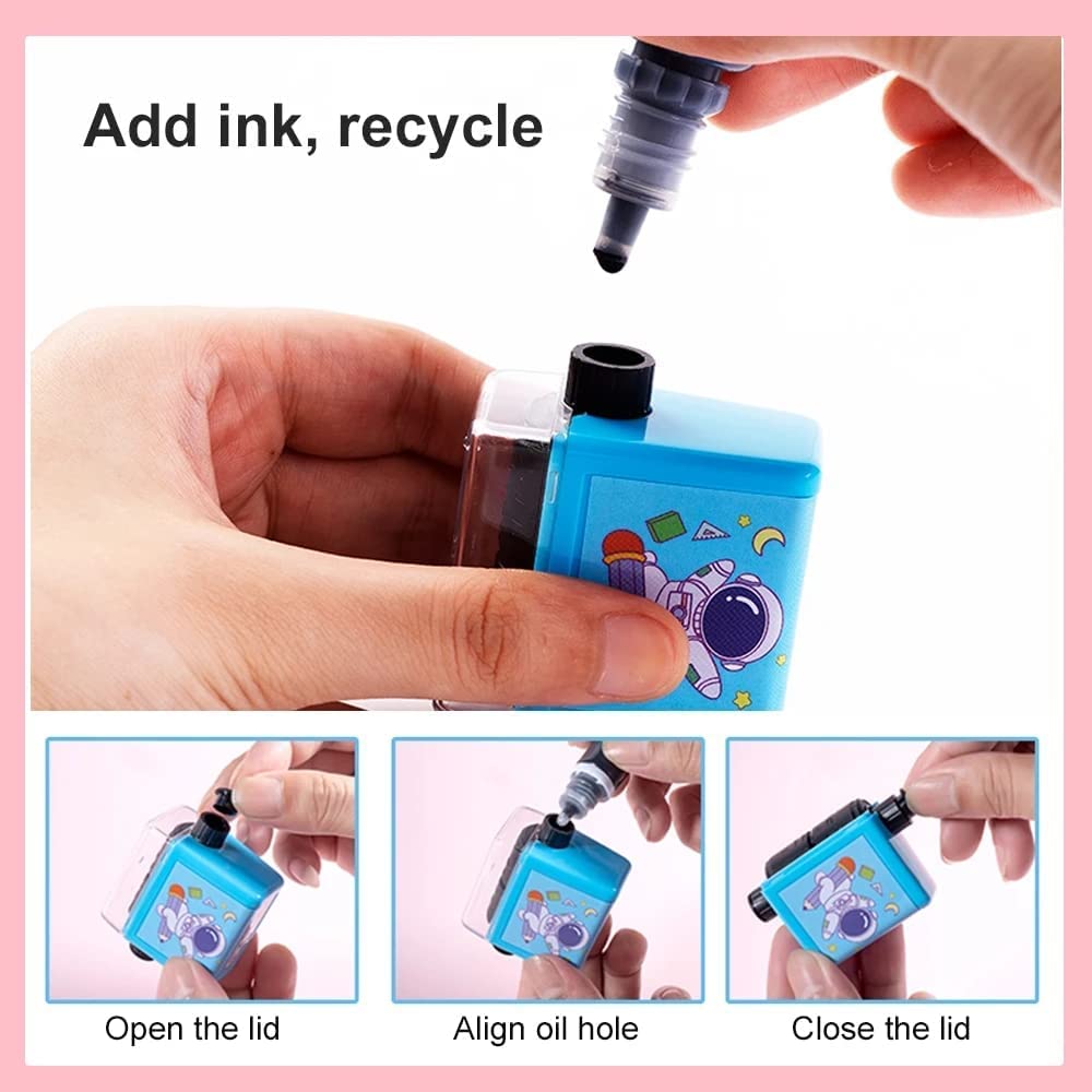 Educational Mathematical Rolling Stamp For Kids