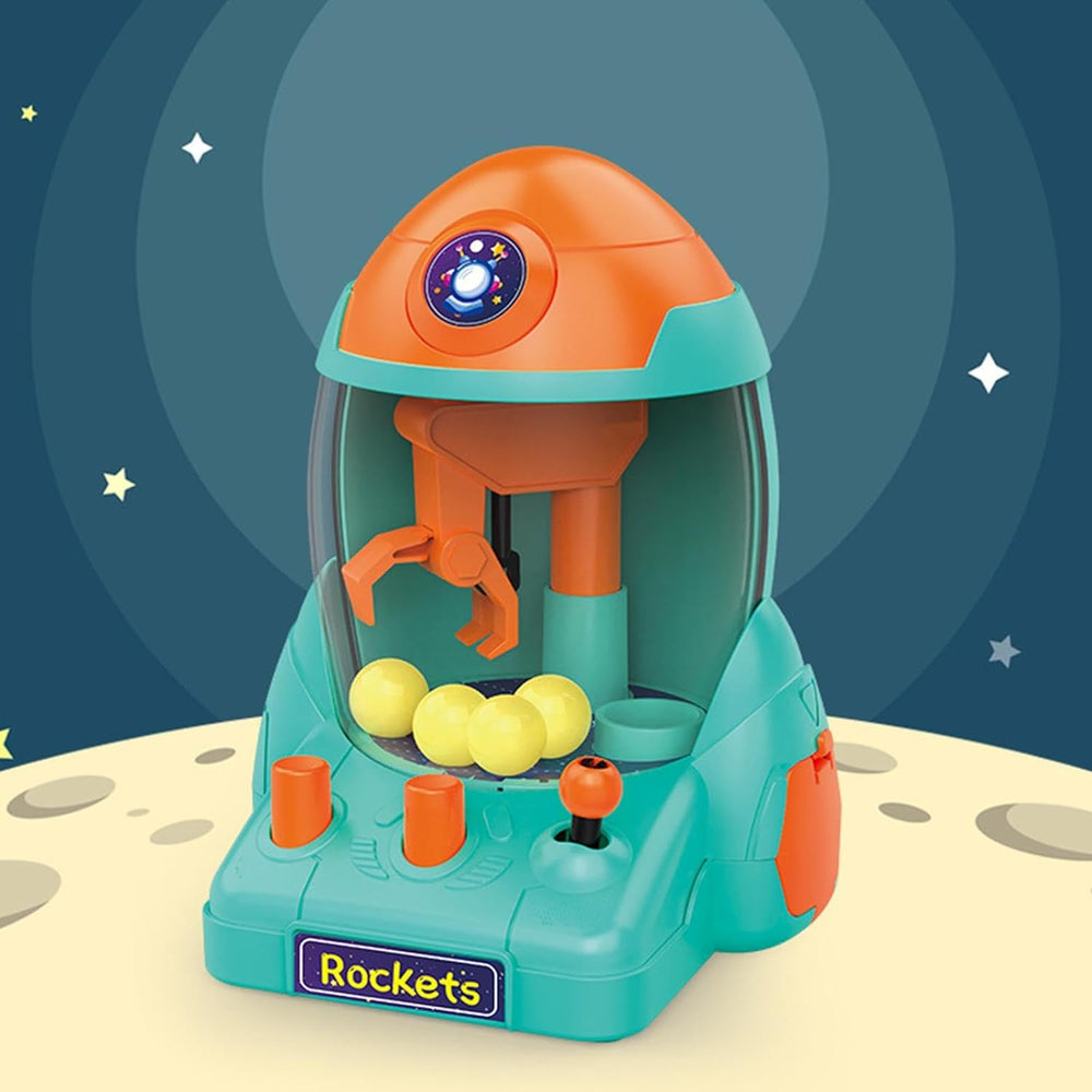 Space Rocket Ball Catcher Mini Claw Game