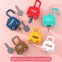Thumbnail for 6Pcs Unlock Cars Push Toy with Keys