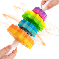 Montessori Rainbow Stacking Tower