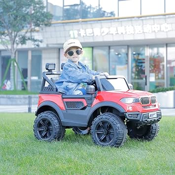 Kids Electric Ride on Jeep Solid Design
