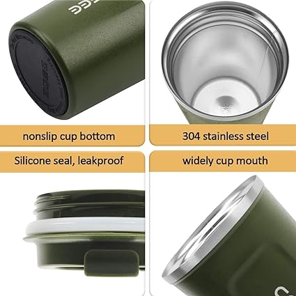 380ml Stainless Steel Vacuum Coffee Mug