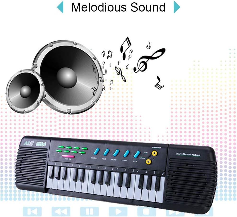 31-Keys Electronic Keyboard With Microphone