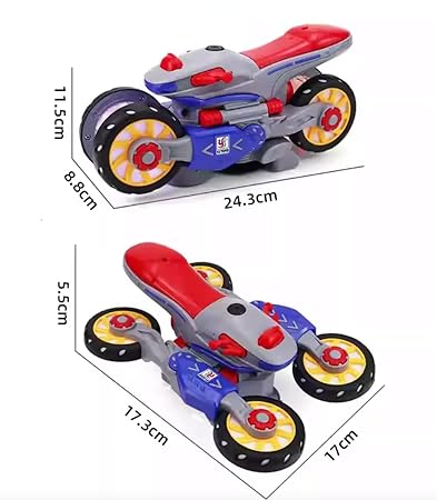 Deformation Stunt Bike With Light & Music