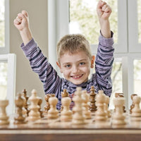 2in1 Chess & Checkers Foldable Play Game Set