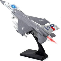 Diecast F-16 Pullback Airplane Model With Light & Sound