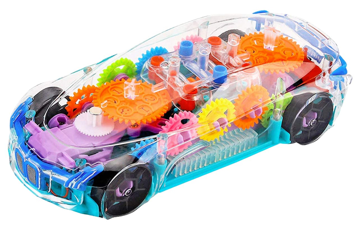 Electric Transparent Gear Concept Car With Light & Sound