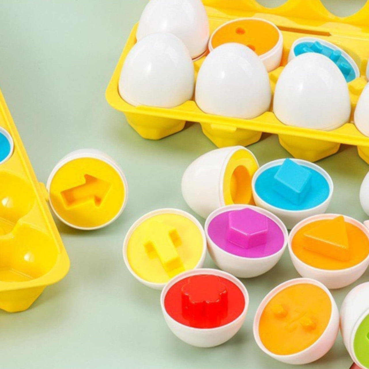 12Pcs Match Smart Eggs-Toy