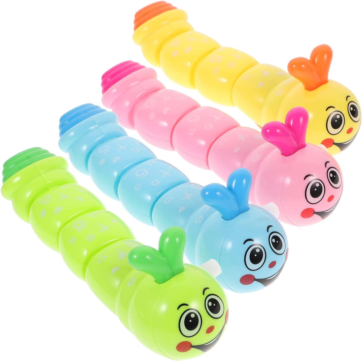 1Pc Wind-up Twisty Worm Toy