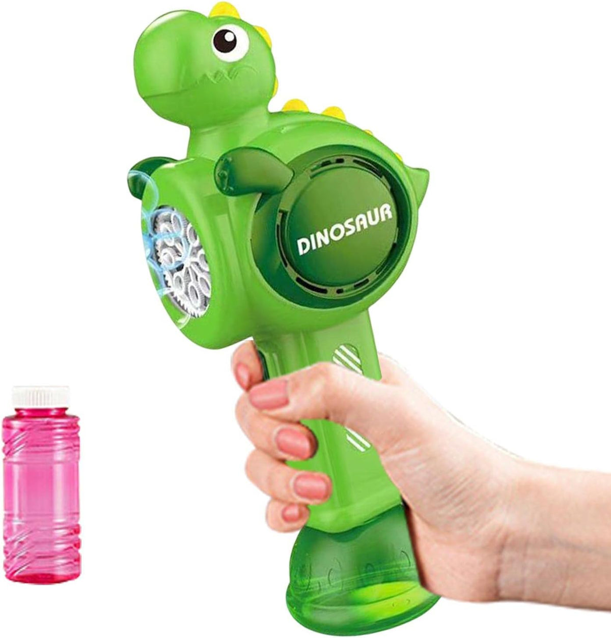 Battery Operated Dinosaur Colorful Bubble Wand