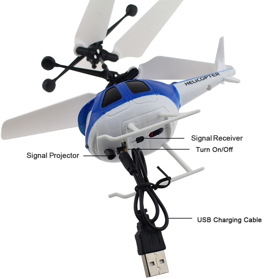 Mini Infrared Induction Helicopter with Hand Sensor