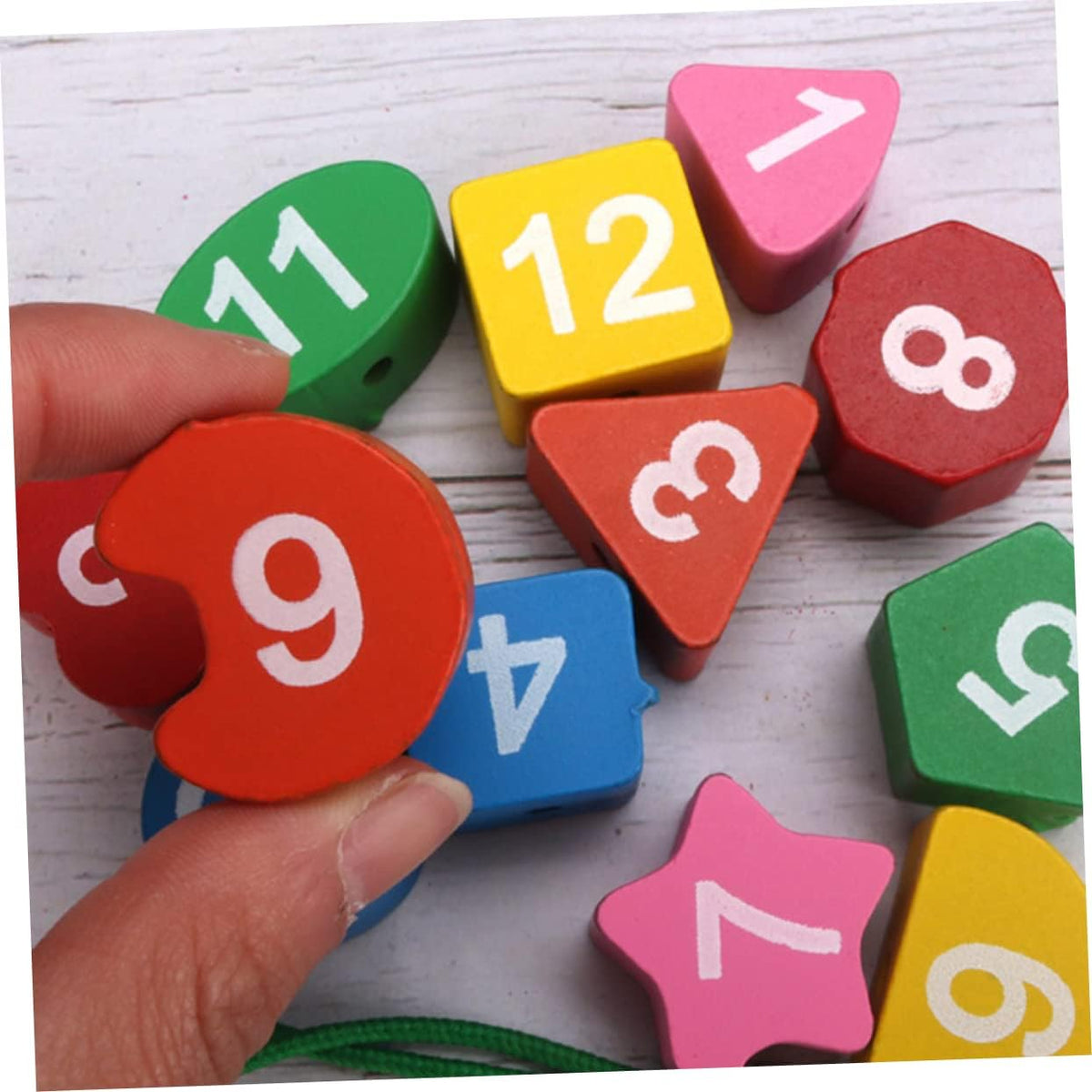 Wooden Montessori Learning Digital Clock