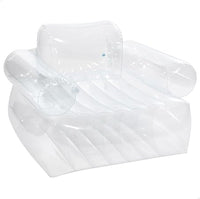 INTEX White Armchair Transparent Sofa 43