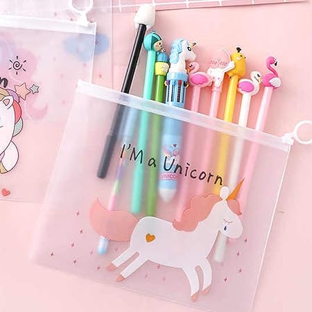 Magical Unicorn Transparent Pouch - Assortment