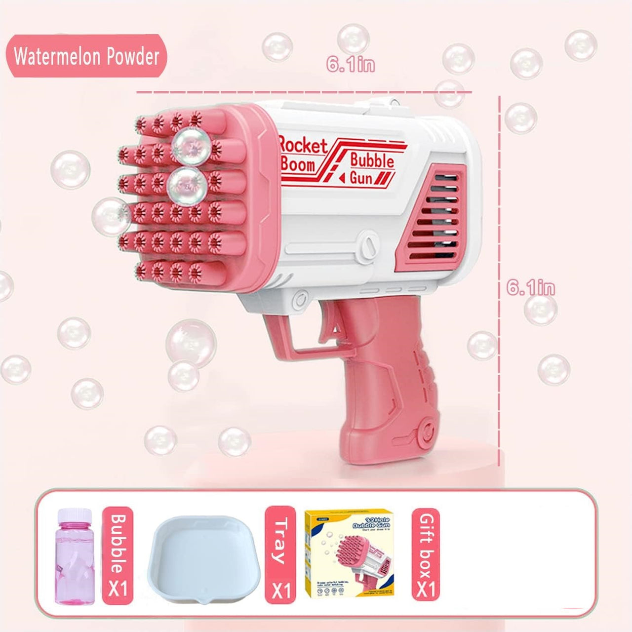32 Hole Rocket Boom Bubble Gun