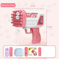 32 Hole Rocket Boom Bubble Gun