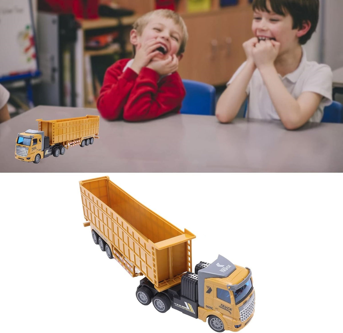 1:46 RC Dump Engineering Truck With Lights