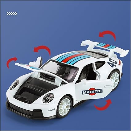 1:32 Diecast Printed Model Car With Light & Sound - Assortment