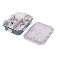 Thumbnail for Stainless Steel 3 Grid With Bowl Lunch Box
