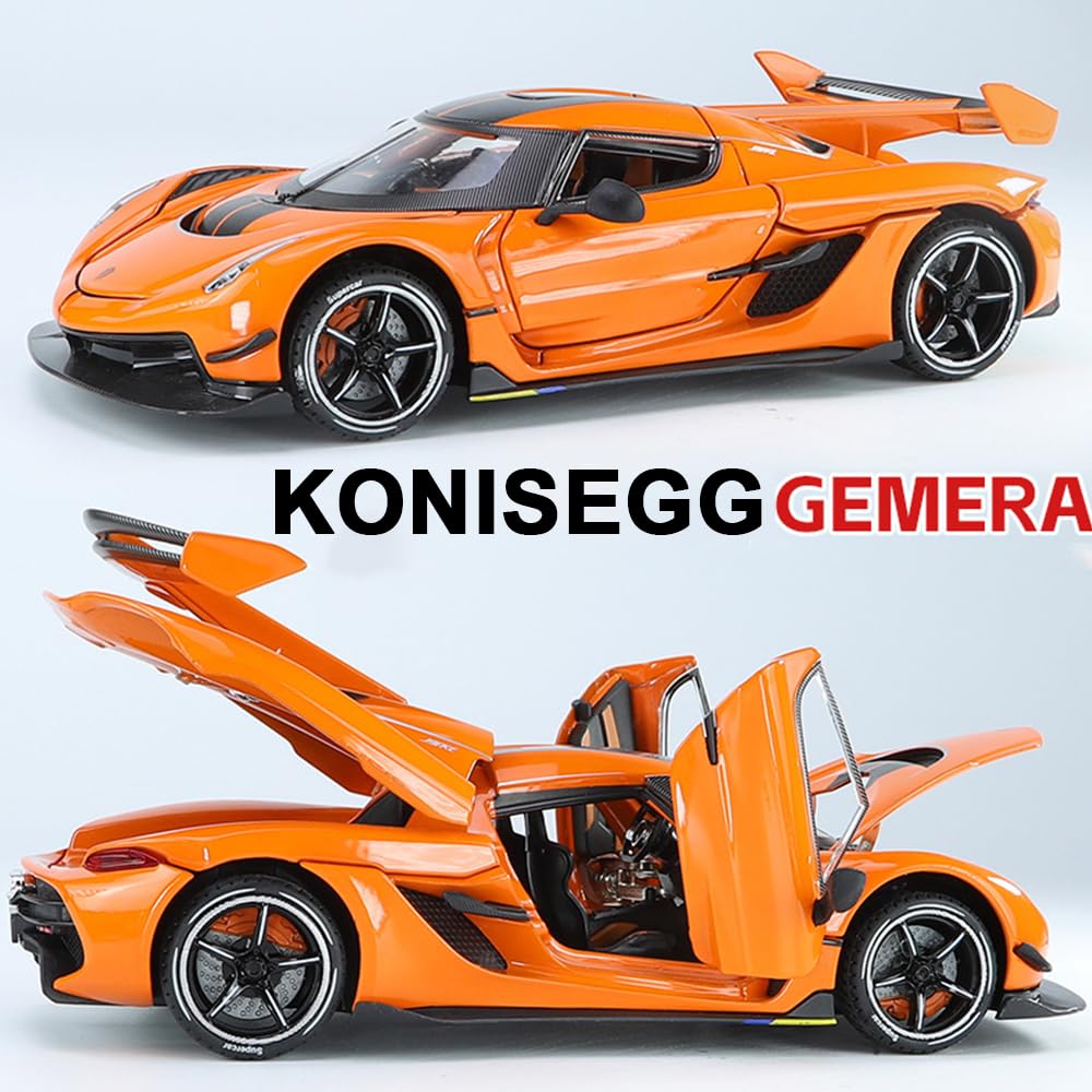 1:24 Diecast Koenigsegg Jesko Sports Model Car
