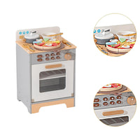 Mini Wooden Pretend Cooking & Baking Kitchen Set