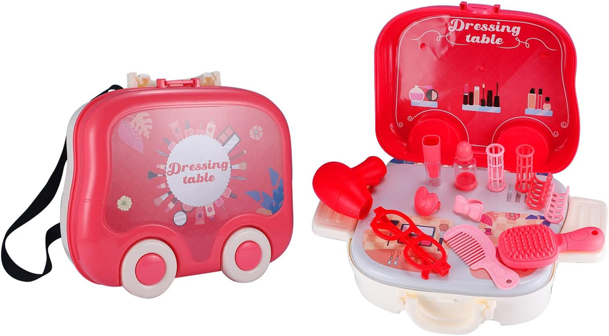 2 In 1 Dressing Table Play Set 19 Pcs