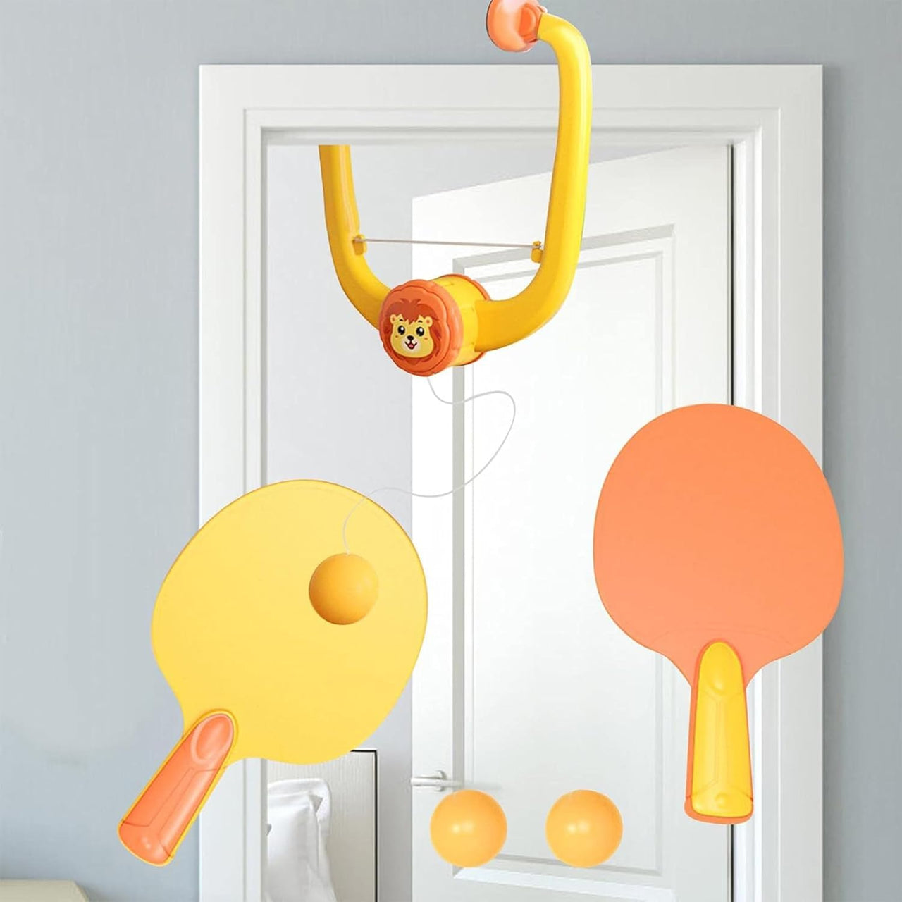 Kids Table Tennis Door Hanging Ball Game