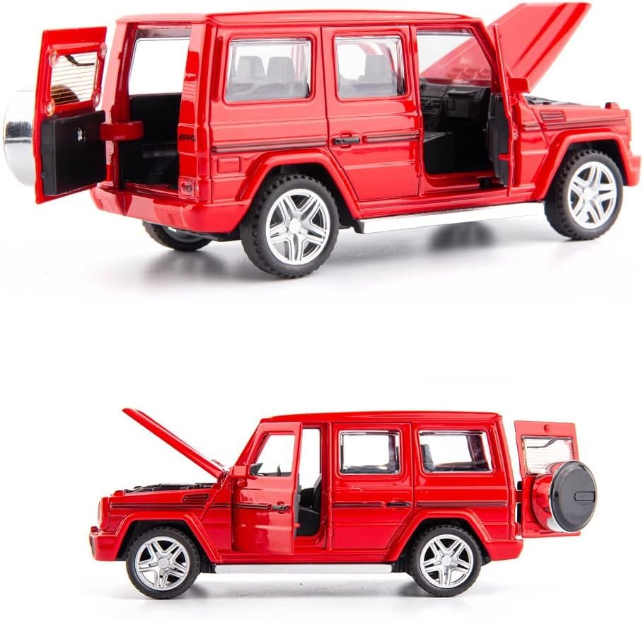 1:32 Diecast AMG G65 With Acrylic Display Box - Red