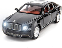 1:24 Diecast Bentley Mulsanne Model Car