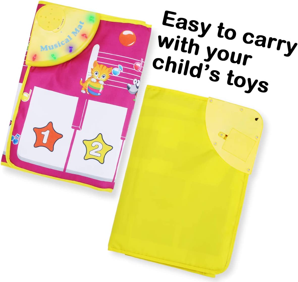Musical Floor Piano Mat with Animal Sounds