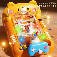 Battery Operated Bear Themed Pinball Shooting Machine