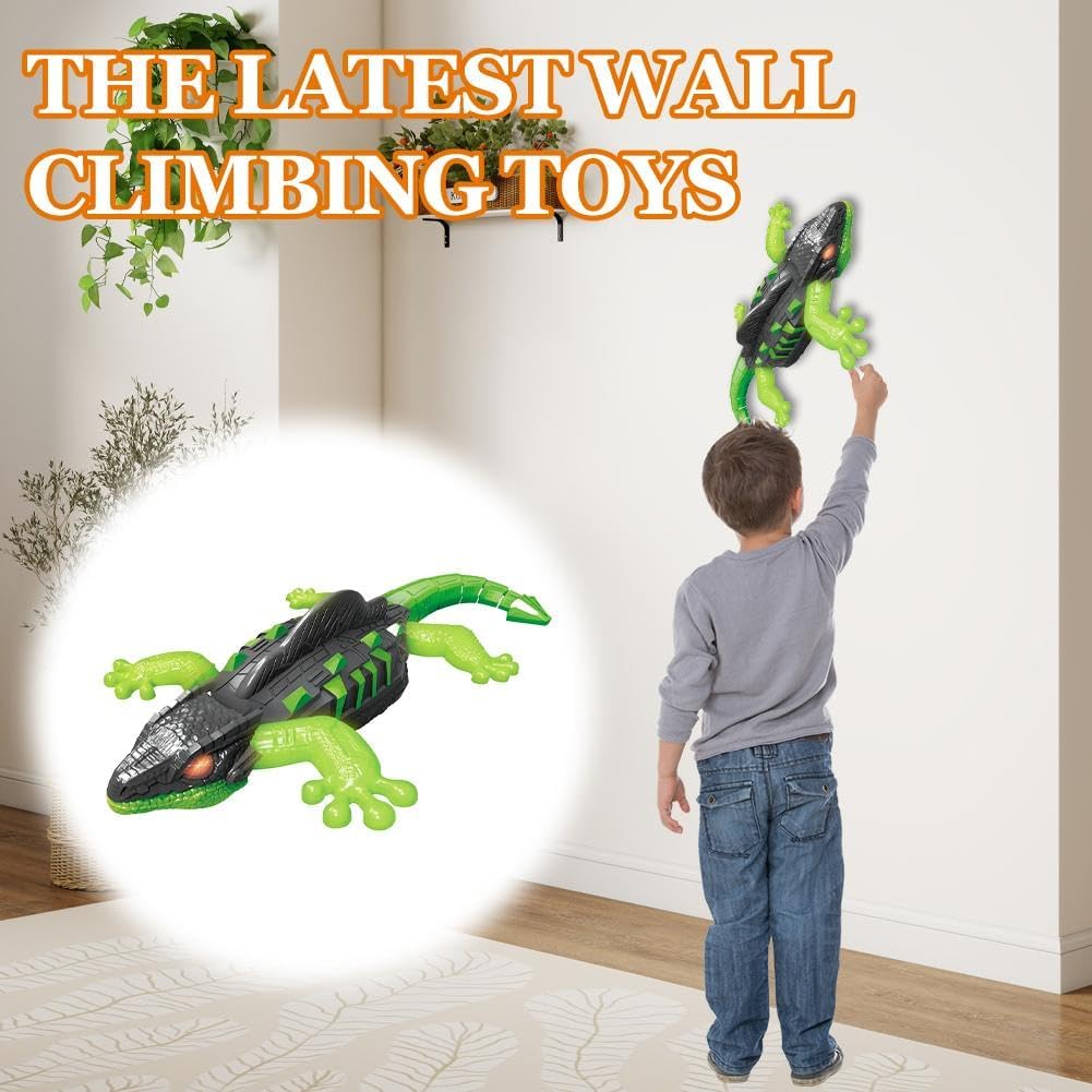 Remote Control Multi-functional Wall Climbing Lizard With Lights
