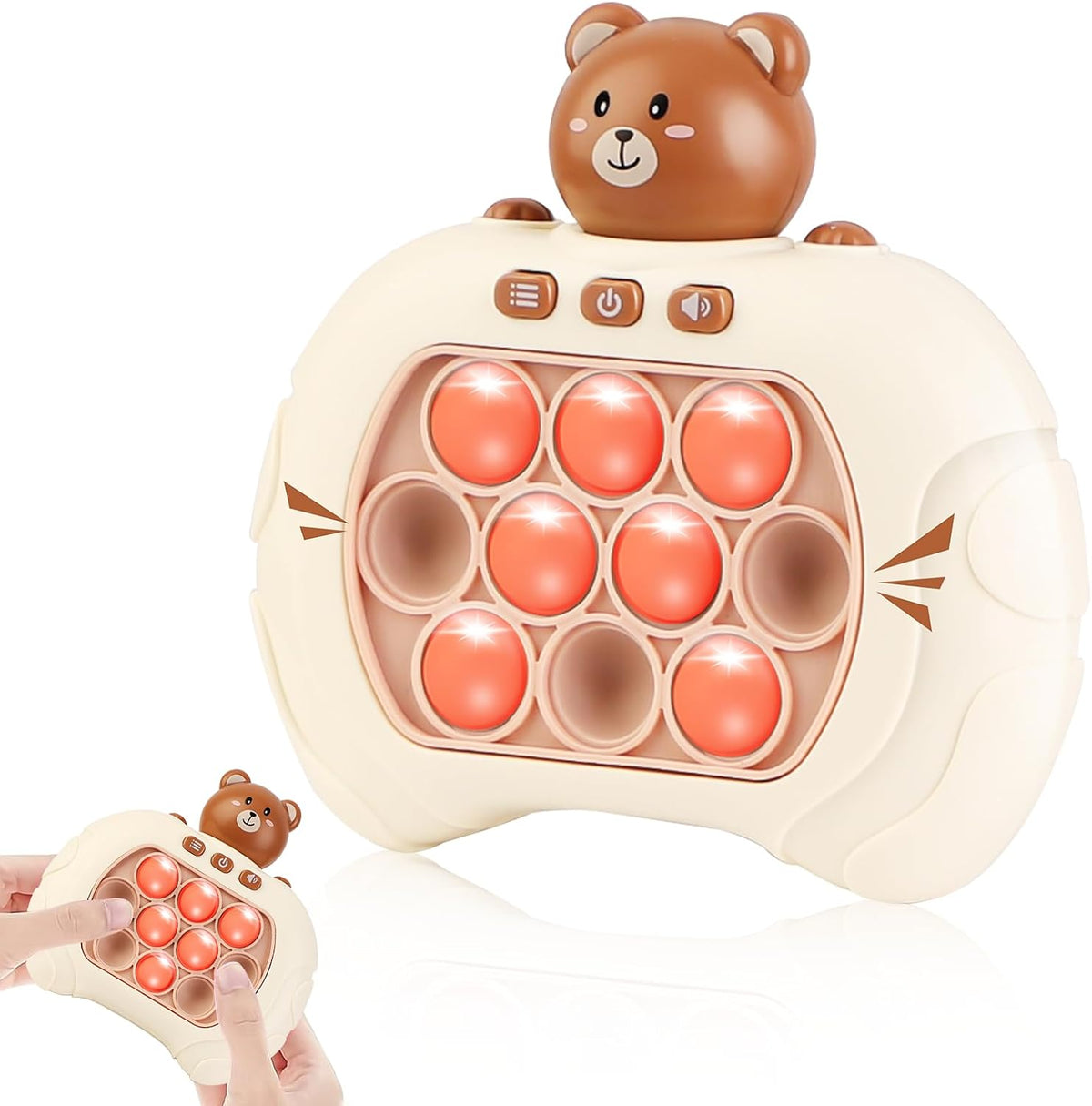 Multi-Modes Electronic Bear Pop Puzzle Game Machine