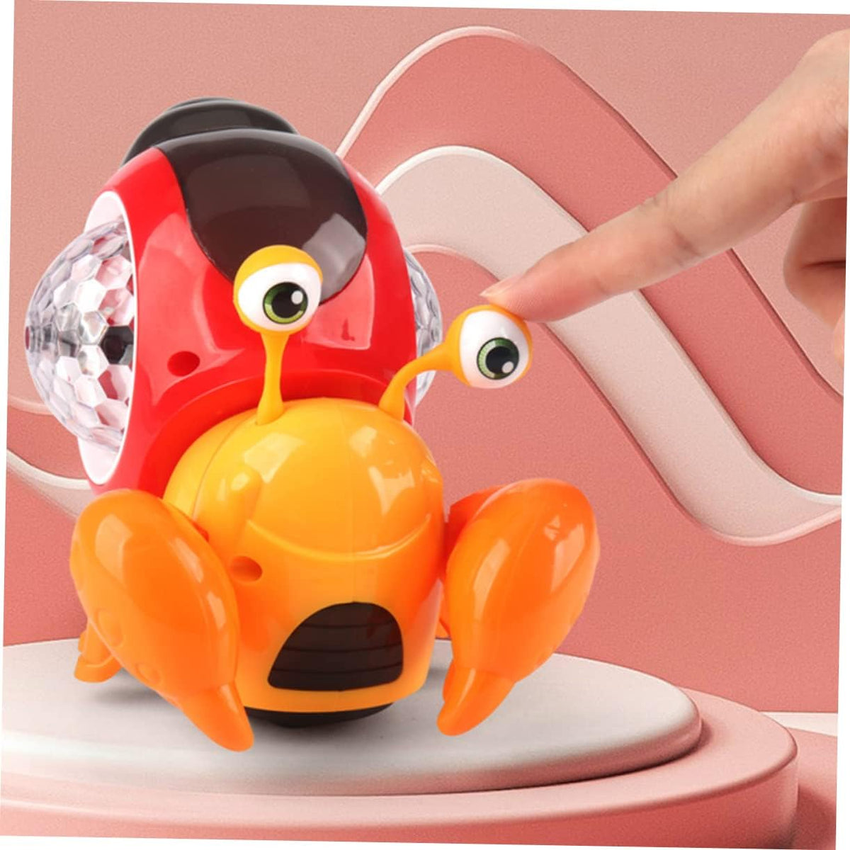 Electric Crawling Snail With 3D Lights & Music