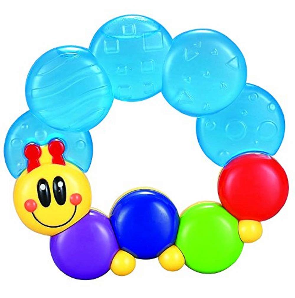 Caterpillar Design Baby Teether & Rattle