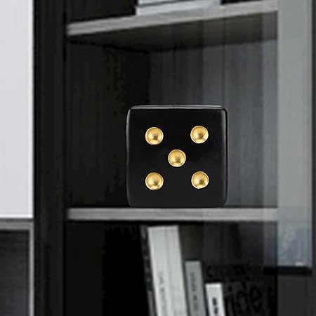 Wooden Dice Decor - 1 Pcs