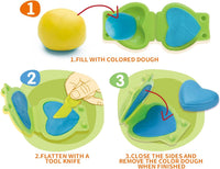 Delicious Pastries Colorful Dough Play Set With Molds