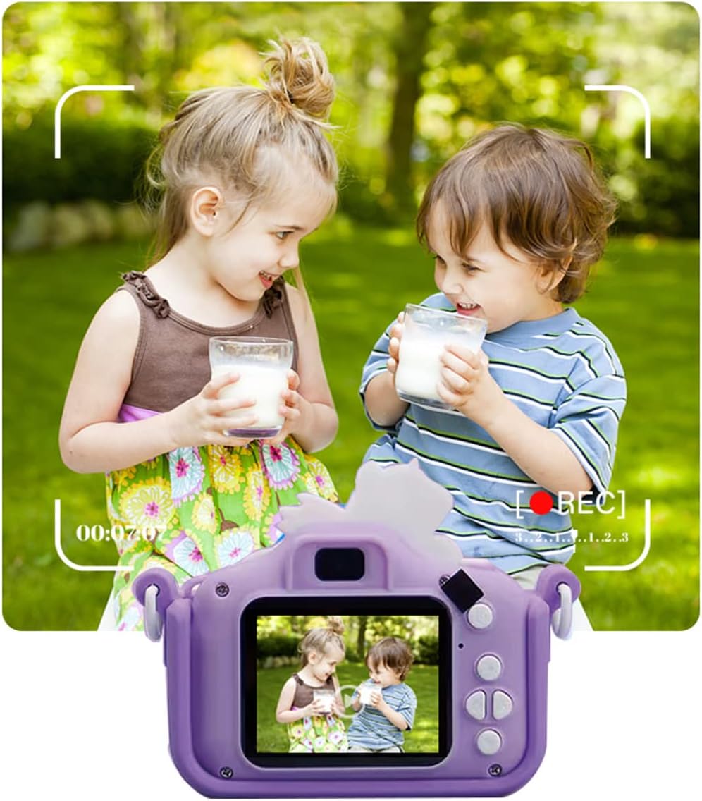Mini Unicorn HD Digital Camera With Silicon Case