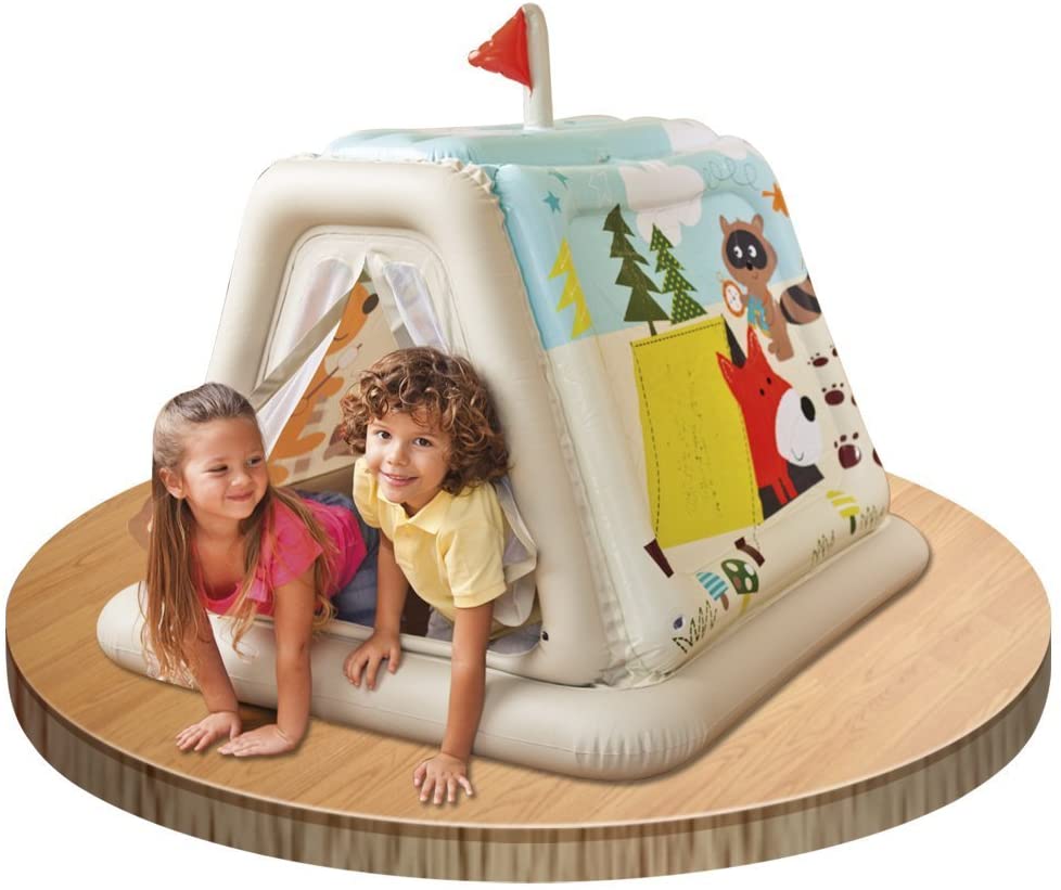 INTEX Animal Trails Indoor Play Tent ( 50" L x 44" W x 45.6" H )