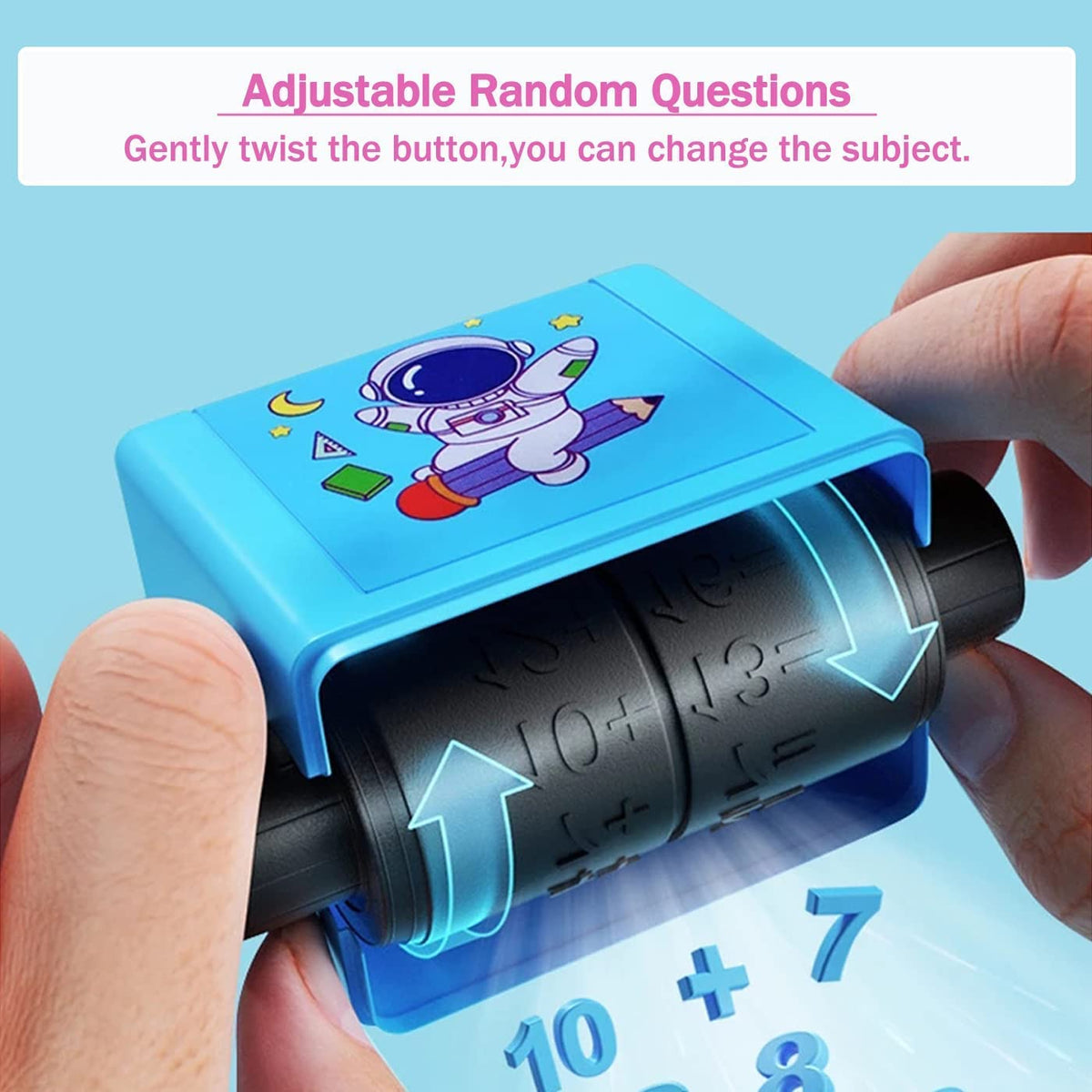 Educational Mathematical Rolling Stamp For Kids