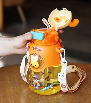650ml Premium Rabbit Design Sipper Water Bottle