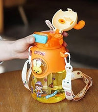 650ml Premium Rabbit Design Sipper Water Bottle
