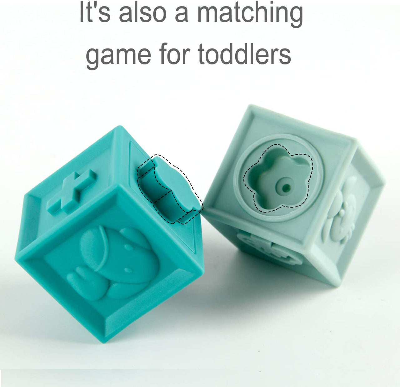 Soft Educational Building Blocks & Teether Toys