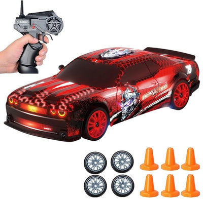 1:24 2.4GHz RC Dodge Challenger Mini Drift Car