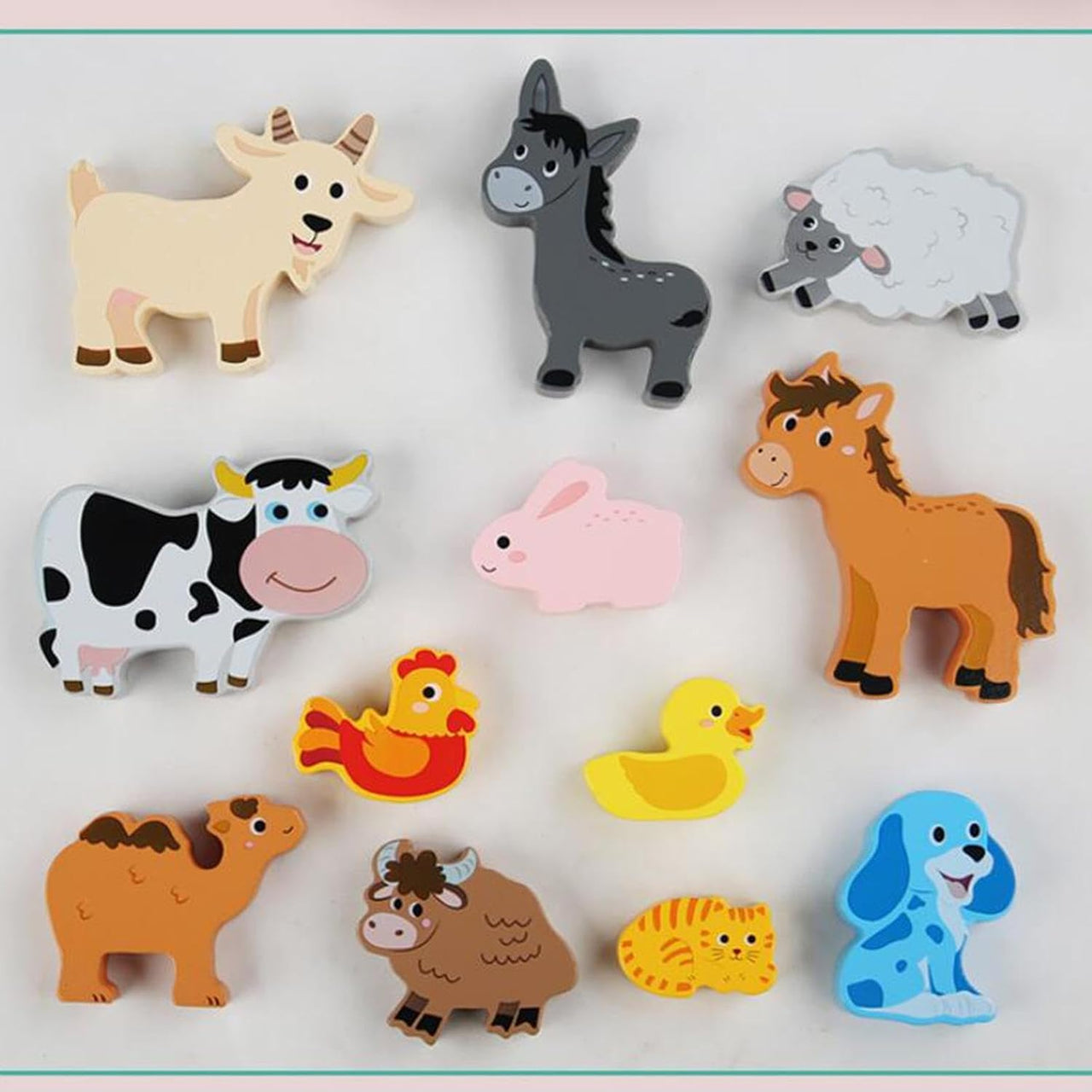 Toddlers Premium Farm Themed Solid Puzzle