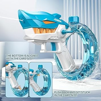 Electric Shark Continuous Water Firing Gun